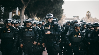 US Marines detain 1st civilian in Los Angeles amid protests