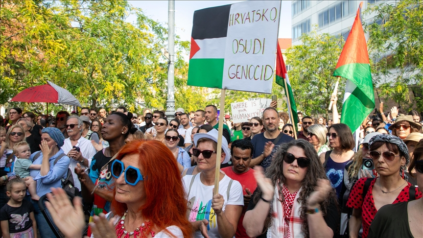 Tišina je saučesništvo: Zagrepčani marširali za Palestinu