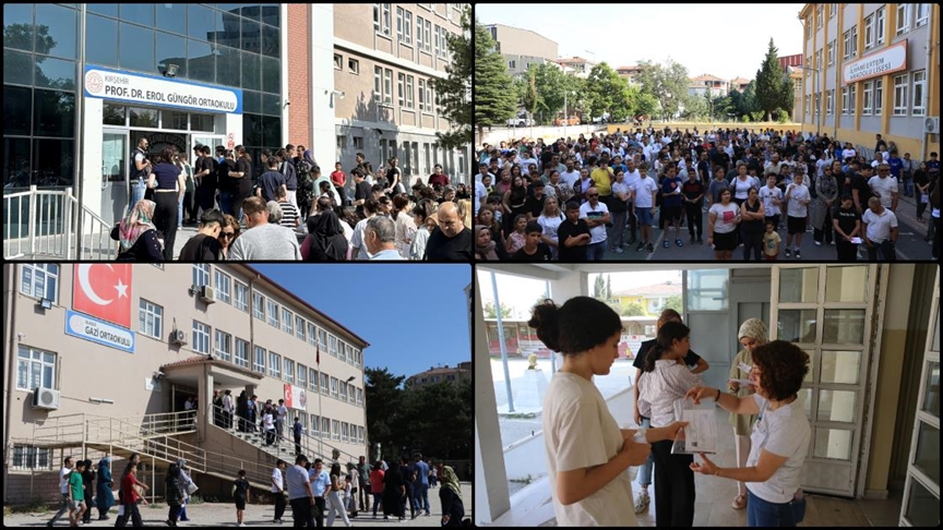 LGS kapsamındaki merkezi sınav başladı