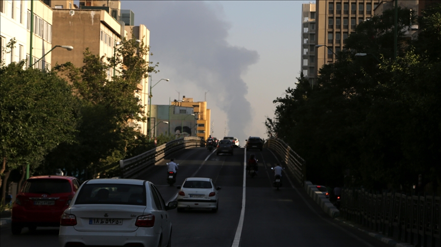 Israel launches wave of strikes on missile sites in western Iran