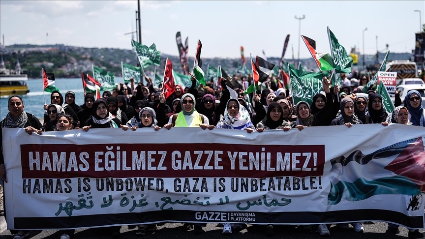 "Küresel Gazze Yürüyüşü" İٲԲܱ'da düzenlendi