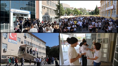 LGS kapsamındaki merkezi sınav başladı
