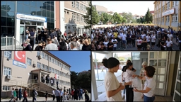 LGS kapsamındaki merkezi sınav başladı