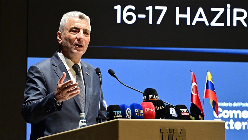 Ticaret Bakanı Bolat: Türkiye-Venezuela arasında yıllık 3 milyar dolarlık bir dış ticaret hedefi ortaya koyuldu