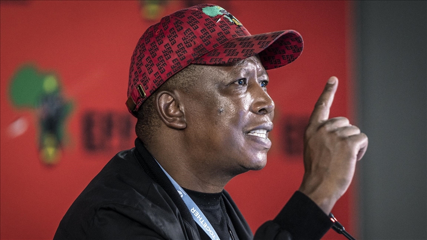 South Africa’s radical opposition figure Julius Malema hits back at Trump, Elon Musk