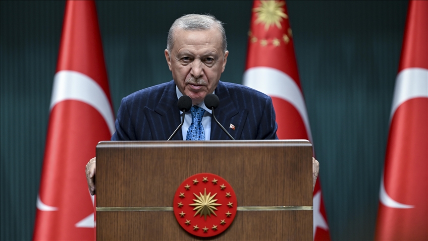 Cumhurbaşkanı Erdoğan: Bölgemizdeki krizlerin menfi etkilerinden ülkemizi inşallah uzakta tutacağız