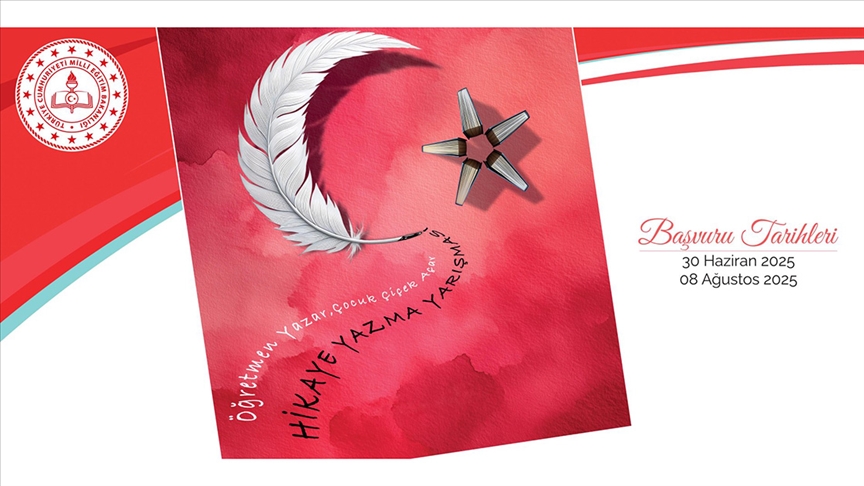 MEB "Öğretmen Yazar, Çocuk Çiçek Açar" temalı hikaye yazma yarışması düzenleyecek