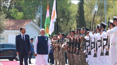 Greek Cypriot leader, Indian premier discuss bilateral ties