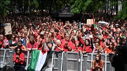 Thousands rally in Brussels, demanding sanctions against Israel over Gaza genocide