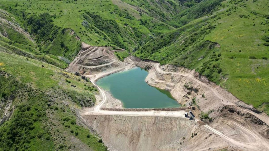 Erzurum kırsalına yapılan göletler tarım ve hayvancılığa katkı sağlıyor