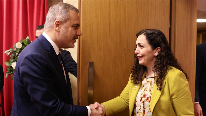 رئيسة كوسوفو: ممتنون للدعم التركي الثابت والمتواصل