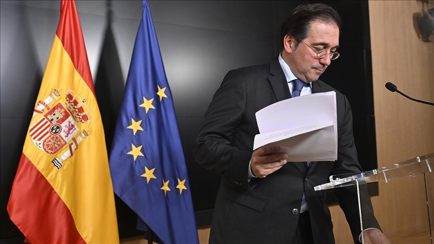 Spain urges arms embargo on Israel, calls for renewed talks on Iran’s nuclear program