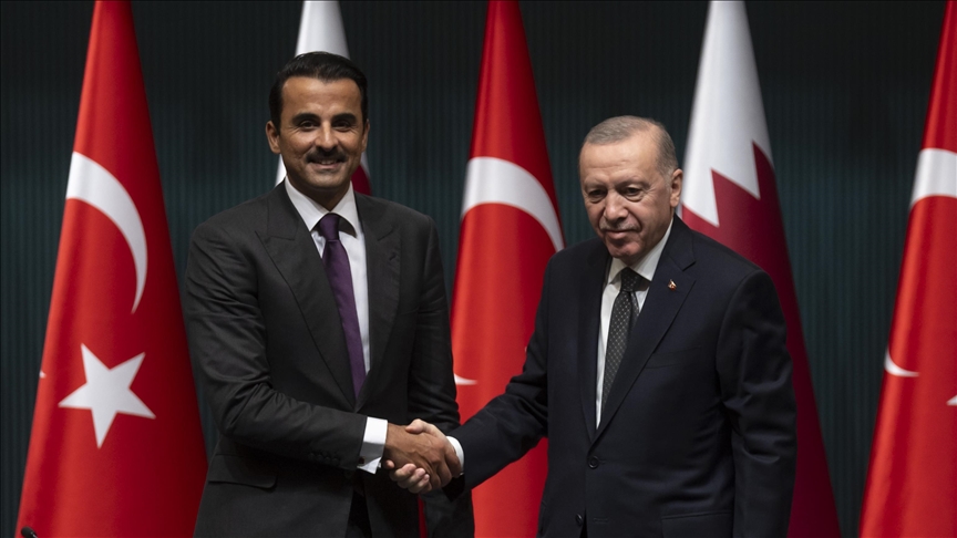 Turkish president, Qatari emir discuss Israel-Iran conflict