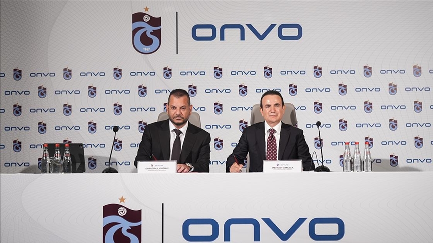 Trabzonspor ile Onvo, sponsorluk anlaşması gerçekleştirdi