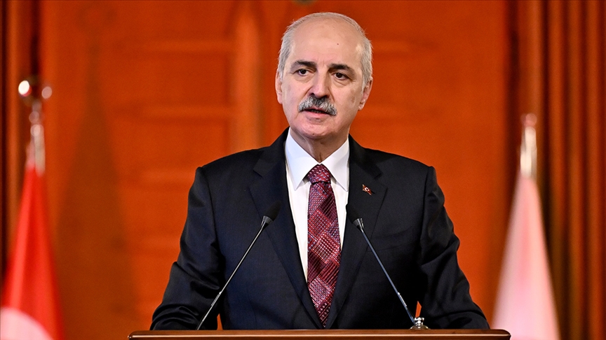 TBMM Başkanı Kurtulmuş: İsrail hükümetinin varlığı dünya barışı için büyük tehdit teşkil etmektedir