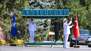Genelkurmay Başkanı Orgeneral Gürak, NATO Askeri Komite Başkanı Oramiral Dragone ile görüştü