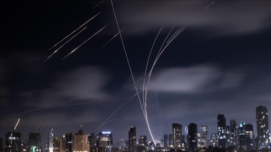 Iran launches at least 30 missiles towards Israel