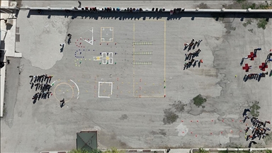 Çocukların spor yetenekleri oyunlarla keşfediliyor 