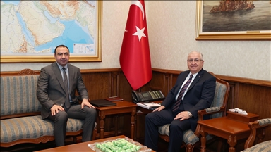 Turkish defense minister receives Azerbaijani foreign intel chief