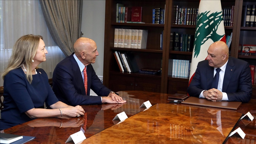 عون يبحث مع مبعوث أمريكي الأوضاع في جنوب لبنان