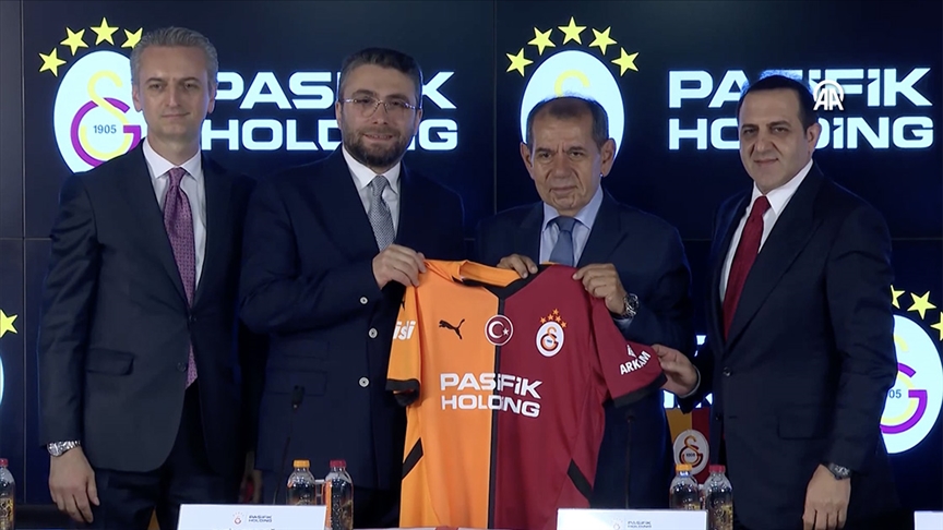 Galatasaray, Pasifik Holding ile sponsorluk anlaşması imzaladı