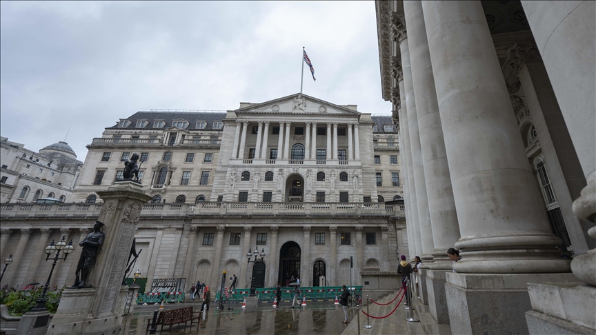 El Banco de Inglaterra mantiene su tipo de interés de referencia en el 4,25%