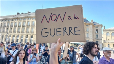 France : rassemblement devant le Panthéon à Paris, en soutien aux civils d’Iran et d’Israël 