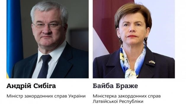Глава МИД Украины провел телефонные переговоры с латвийским коллегой