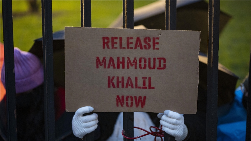 Un juez federal estadounidense ordena la puesta en libertad del activista propalestino Mahmoud Khalil