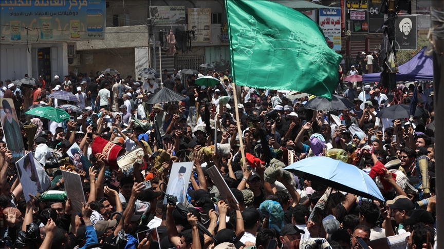 لە بەغدا خۆپێشاندان دژبە ئیسرائیل بەڕێوەچوو
