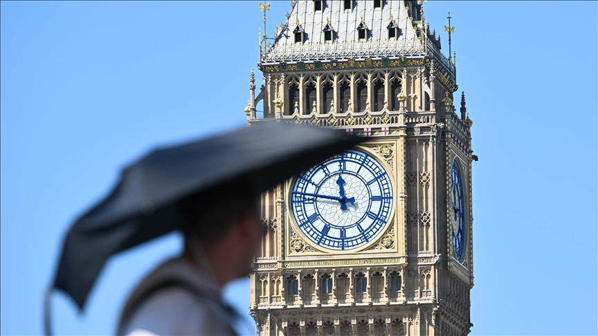 Yellow thunderstorm warning issued as UK heatwave peaks