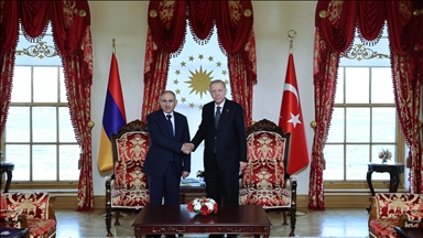 أردوغان يستقبل رئيس الوزراء الأرميني في إسطنبول