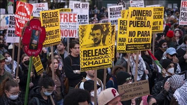 US judge orders release of pro-Palestinian activist Mahmoud Khalil