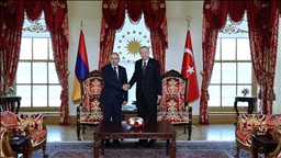 Cumhurbaşkanı Erdoğan Ermenistan Başbakanı Paşinyan'ı kabul etti