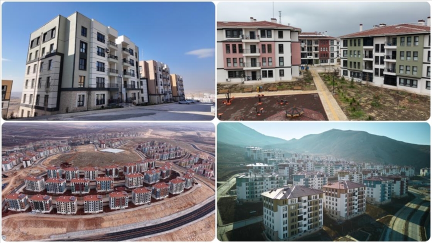 Deprem bölgesinde yıl sonuna kadar 452 bin konut ve iş yeri teslim edilecek
