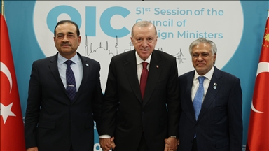 أردوغان يلتقي نائب رئيس وزراء باكستان في إسطنبول