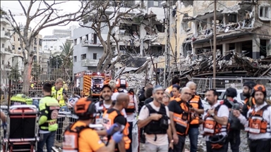 Iran launches multiple drone attacks, fire breaks out in building in northern Israeli city