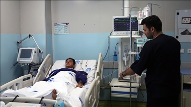 الأناضول ترصد جرحى العدوان الإسرائيلي بمستشفيين في طهران