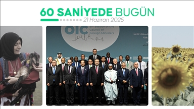 60 saniyede bugün (21 Haziran 2025)