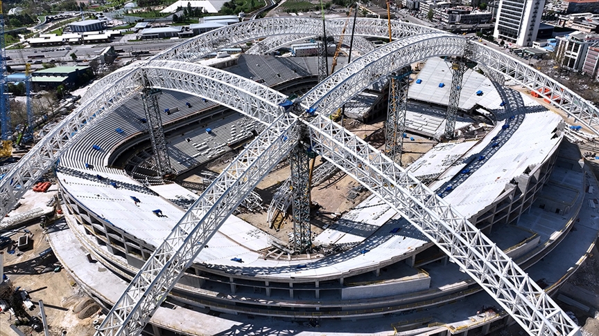 Ankara'ya dünyanın en uzun çelik çatılı 3'üncü stadyumu inşa ediliyor