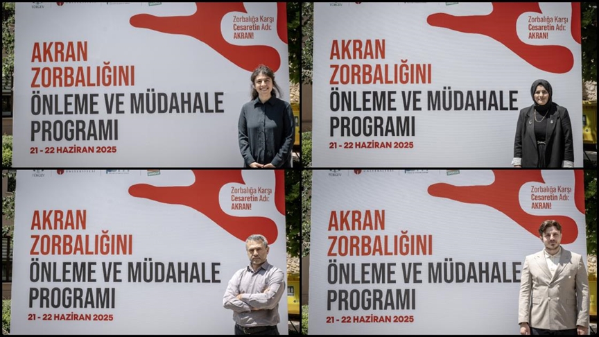 TÜRGEV'den "Akran Zorbalığını Önleme ve Müdahale Programı"