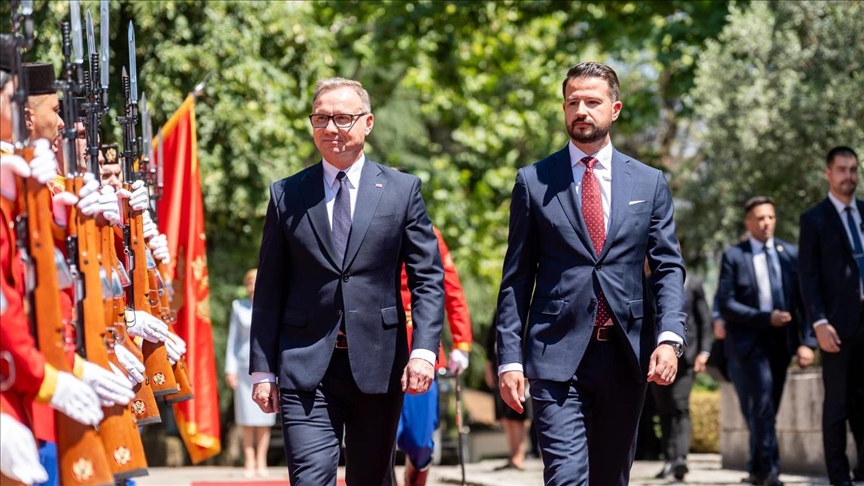 Predsjednik Poljske stigao u zvaničnu posjetu Crnoj Gori