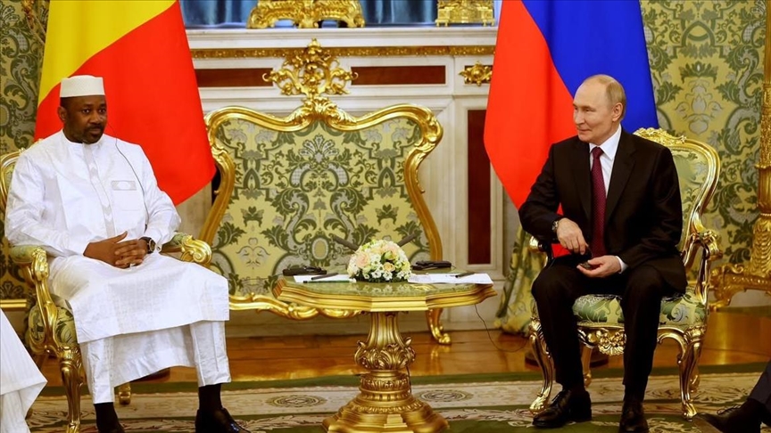Russie / Mali : Vladimir Poutine s'est entretenu avec Assimi Goïta à Moscou