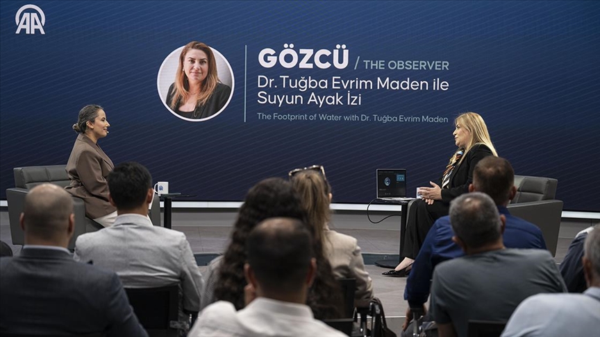 Türkiye Su Enstitüsü Politika Geliştirme Koordinatörü Maden, AAtölye'nin konuğu oldu