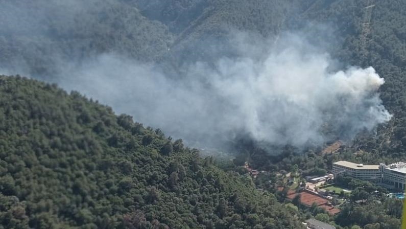 İ'in 2 ilçesinde çıkan yangınlar kontrol altına alındı