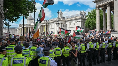 Stotine ljudi na propalestinskom protestu u Londonu