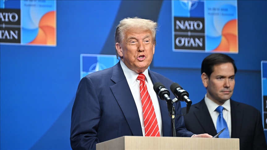 Трамп на самитот на НАТО го повтори тврдењето дека иранските нуклеарни постројки се „целосно уништени“