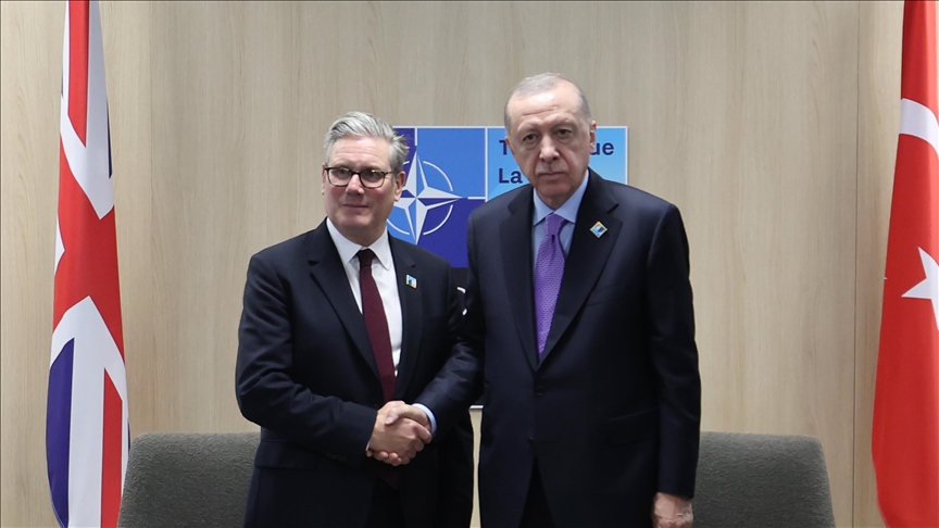 Turski predsjednik sastao se s britanskim premijerom na marginama samita NATO-a