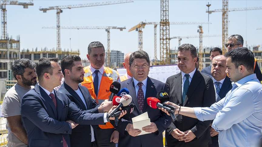 Yeni Ankara Adalet Sarayı 2027'de yeni adli yılla birlikte hizmete açılacak