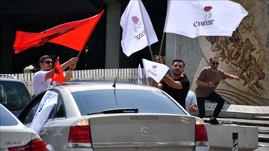 Java Çame në Shkup: Karvani i veturave përkujton gjenocidin ndaj shqiptarëve të Çamërisë